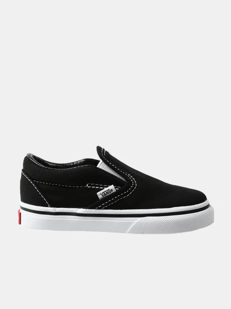 Vans Classic Kids ( Toddler ) Slip On - Black