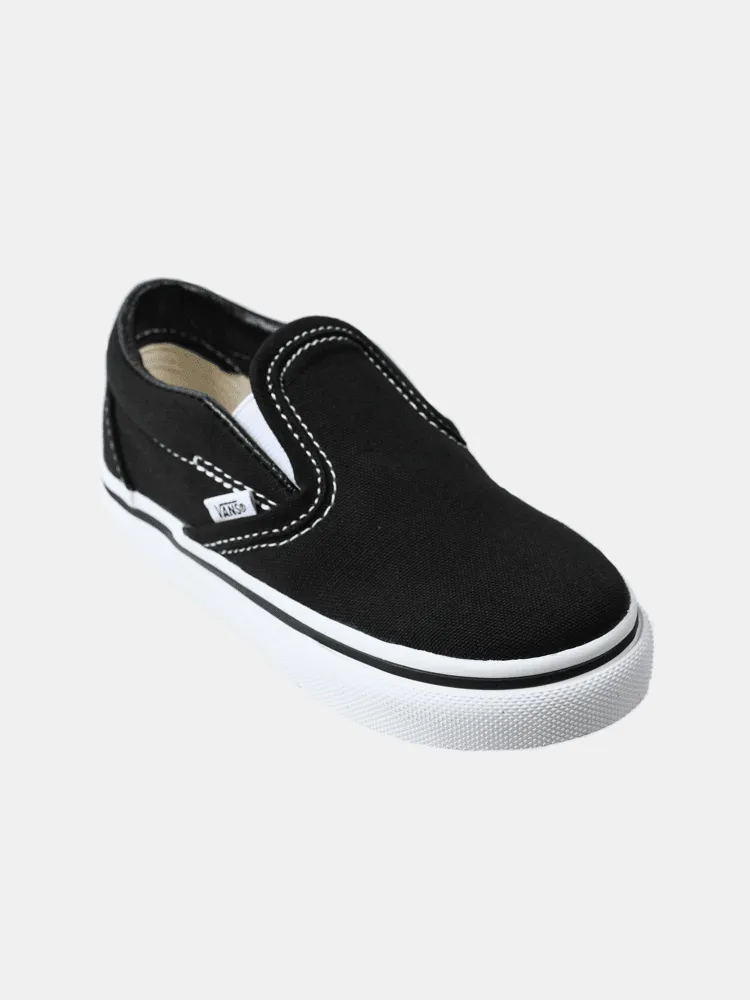 Vans Classic Kids ( Toddler ) Slip On - Black