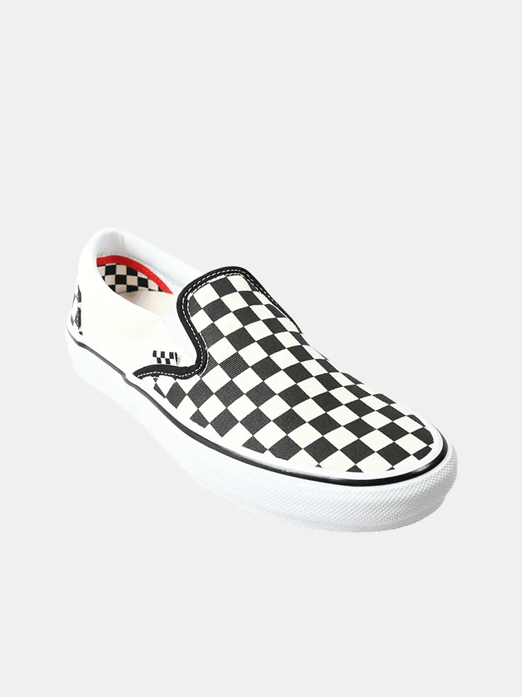 Vans Skate Slip On - Checkerboard / Black / Off White