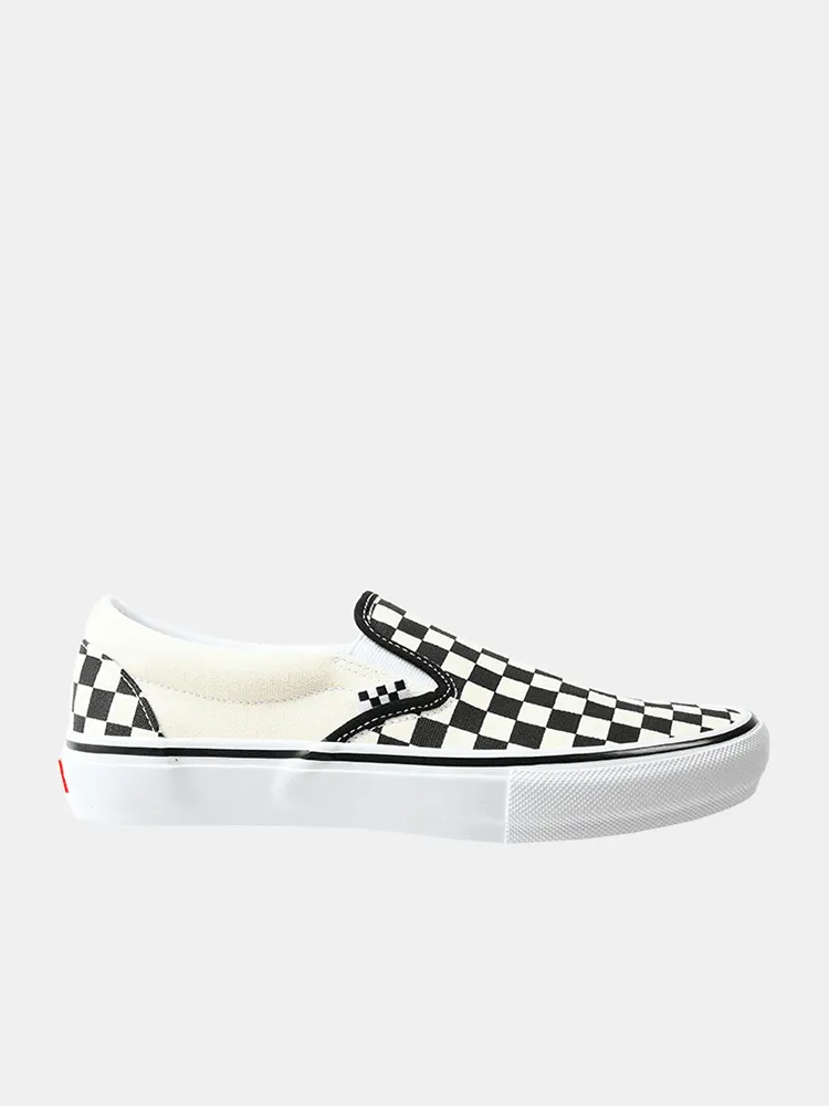 Vans Skate Slip On - Checkerboard / Black / Off White