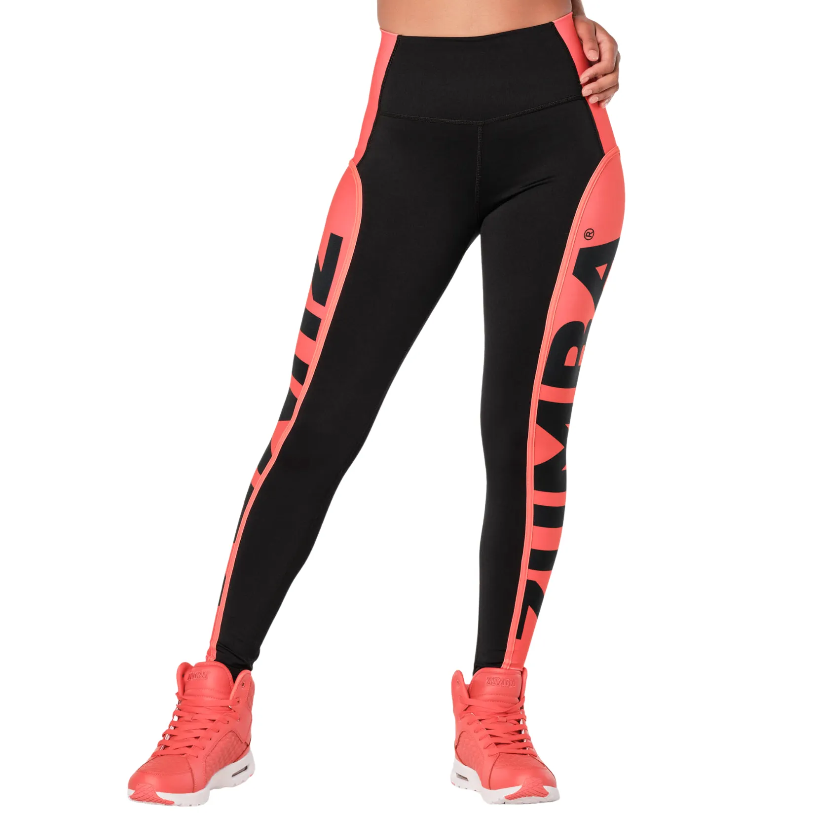 Zumba Creatives Unite High Waisted Ankle Leggings (Special Order)